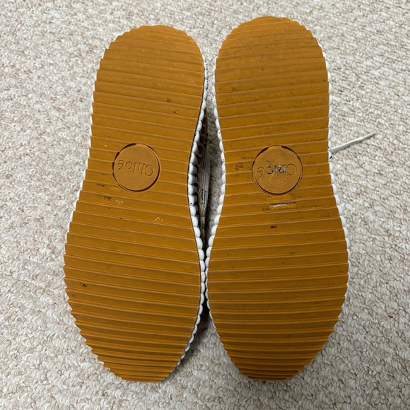 COPY. Chloé Nama Platform Sneakers Biscotti Beige | EU 40 (US 10) - Picture 10 of 10